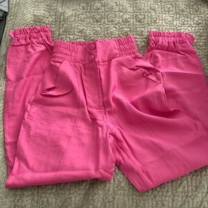 Brazilian Clothing - Pink Cargo Style Pants